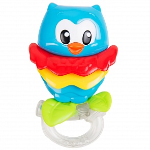 Погремушка Сова с прорезывателем (Clementoni, 35382)